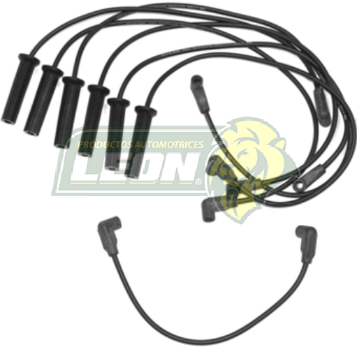 JUEGO DE CABLE BUJIA G.M. CMTA. V6 3.1L TBI, BLAZER 91-94