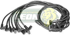 JUEGO DE CABLE BUJIA G.M. CMTAS. Y CAMION V8 M.350 87-91, C10, C15, C30, C-60 LARGO “CODO”