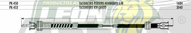 CHICOTE TACOMETRO KW CHATO