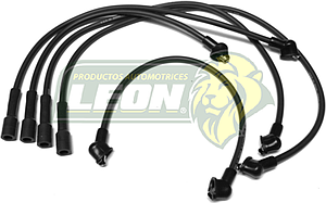 JUEGO DE CABLE BUJIA MAZDA CMTA. 2.0, 2.2L. 83-91 4 Cil. 8mm