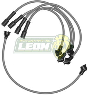 JUEGO DE CABLE BUJIA NISSAN SEDAN, ICHIVAN, SAKURA Y CMTAS. 81-92 4Cil. M.1600, 1800 8mm