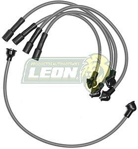 JUEGO DE CABLE BUJIA NISSAN SEDAN, ICHIVAN, SAKURA Y CMTAS. 81-92 4Cil. M.1600, 1800 8mm