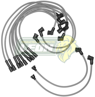 JUEGO DE CABLE BUJIA DATSUN CAMIONETA 720, Z20, Z22, Z24 2389cc 80-84 10 CABLES 4 Cil. 2 BUJIAS