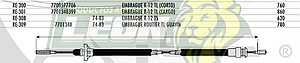 CHICOTE EMBR. R12 TL CORTO