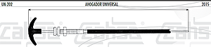 CHICOTE COFRE UNIVERSAL “T” 2.265 m