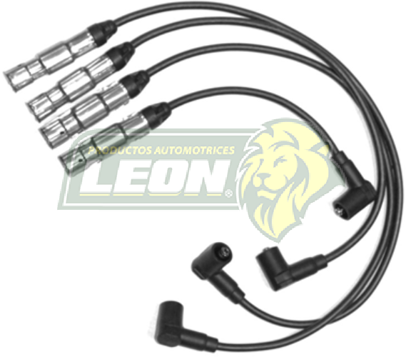 JUEGO DE CABLE BUJIA VW NEW BEETLE NBA4, GOLF Y JETTA A4 2.0L 2000Æ EQUIPO ORIGINAL