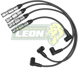 JUEGO DE CABLE BUJIA VW NEW BEETLE NBA4, GOLF Y JETTA A4 2.0L 2000Æ EQUIPO ORIGINAL