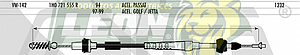 CHICOTE ACEL. JETTA 94-97 PASSAT 94