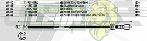 CHICOTE VEL. VW COMBI
