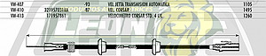 CHICOTE VEL. JETTA TRANSMISION AUTOMATICA 1992