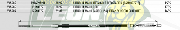 CHICOTE F.M. JETTA, GOLF EXPORTACION 88-92