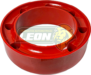 AUMENTO DE RESORTE P/AMORTIGUADOR UNIVERSAL CERRADO 1” 1/2 DE ALTURA (7 HOYOS) ELASTOMERO