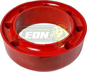 AUMENTO DE RESORTE P/AMORTIGUADOR UNIVERSAL CERRADO 1” 1/2 DE ALTURA (7 HOYOS) ELASTOMERO