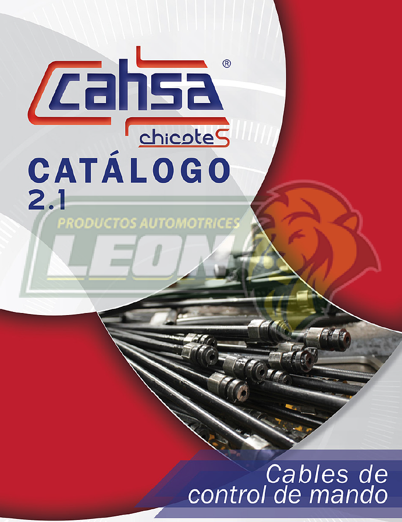 CATALOGO CHICOTES CAHSA