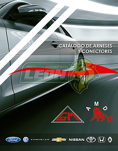 CATALOGO DE ARNESES, ENCHUFES DE UNIDAD, PORTAFUSIBLES, ETC. “AMD” Y “GUIMAR”