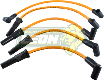 JUEGO CABLE BUJIA TOPAZ GHIA F/INY 89-94
