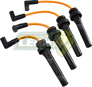 JUEGO CABLE BUJIA NEON DOBLE ARBOL DE LEVA