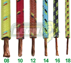 CABLE LAQUEADO Cal.10 (ROLLO c/30 m.)