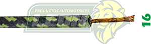 CABLE LAQUEADO Cal.16 (ROLLO c/100 m.)
