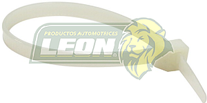 CINCHO NAILON 43 cm USA 4.8 mm 50 Lbs. BLANCO
