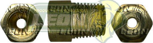 CONEXION DOBLE COMPRESION PARA SISTEMA DE LUBRICACION INDUSTRIAL (TIPO1) TUERCA MACHO/TUBO CONECTOR MACHO ØE DE TUBO: 3/16 R. DE TUBO: 1/8