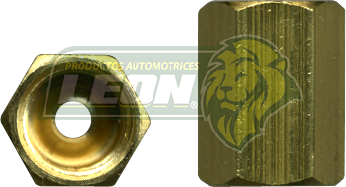 CONEXION ABOC. INVERTIDO 45° UNION (42W) ØE DE TUBO: 3/16