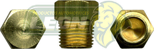 CONEXION ROSCA DE TUBO TAPON MACHO (121B) R. DE TUBO: 1/8