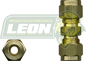 CONEXION COMPRESION UNION (62F) ØE DE TUBO: 1/4 HO847A
