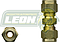 CONEXION COMPRESION UNION (62F) ØE DE TUBO: 1/4 HO847A