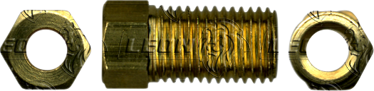 CONEXION ABOC. INVERTIDO 45° TUERCA LARGA ØE DE TUBO: 3/16