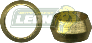 CONEXION COMPRESION BARRIL (60F) ØE DE TUBO: 3/8