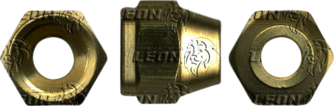 CONEXION ABOC. 45° SAE TUERCA CORTA REDUCIDA ØE DE TUBO: 5/16 A 1/4