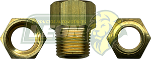 CONEXION ADAPTADOR PARABULBO DE TEMPERATURA ØE DE TUBO: 7/16 R. DE TUBO: 3/8 G.M.