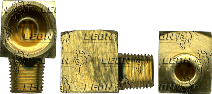 CONEXION ABOC. INVERTIDO 45° CODO MACHO (49W) ØE DE TUBO: 3/16 R. DE TUBO: 1/8