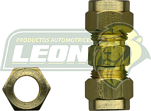 CONEXION COMPRESION UNION (62F) ØE DE TUBO: 3/8 HO847C