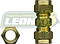 CONEXION COMPRESION UNION (62F) ØE DE TUBO: 3/8 HO847C