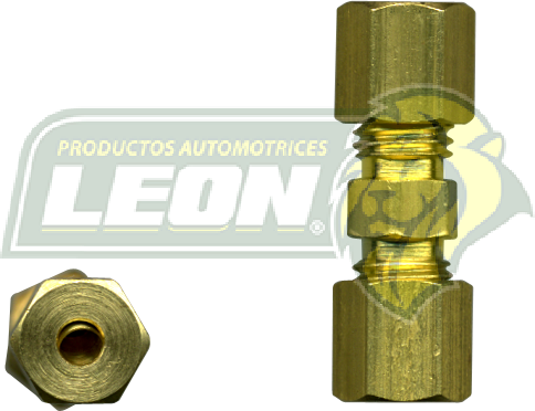 CONEXION COMPRESION UNION (62F) ØE DE TUBO: 1/8