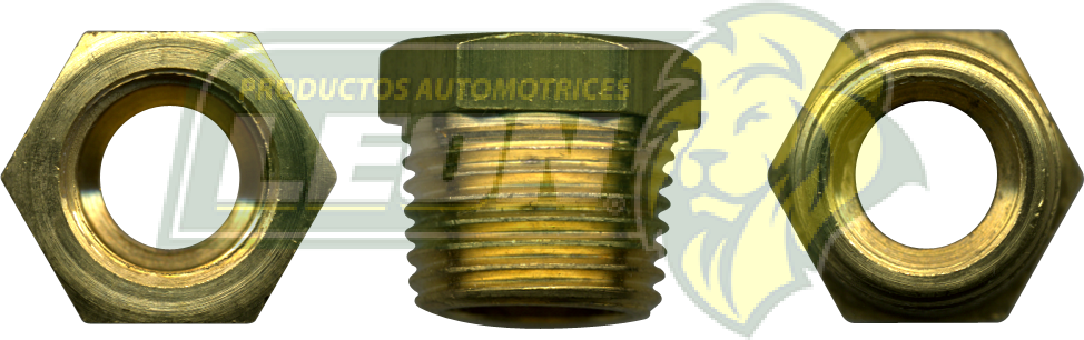 CONEXION ADAPTADOR PARABULBO DE TEMPERATURA ØE DE TUBO: 7/16 R. DE TUBO: 1/2