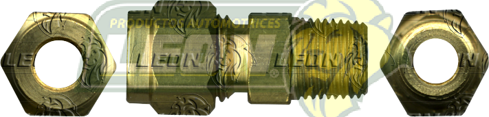 CONEXION COMPRESION CONECTOR MACHO (68F) ØE DE TUBO: 3/8 R. DE TUBO: 3/8