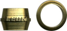 CONEXION FRENOS DE AIRE PARA TUBO DE NAILON BARRIL (4460F) ØE DE TUBO: 1/4