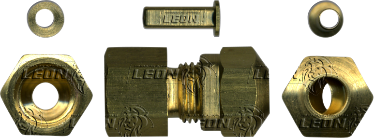 CONEXION FRENOS DE AIRE PARA TUBO DE NAILON CONECTOR HEMBRA (4466F) ØE DE TUBO: 1/4 R. DE TUBO: 1/8