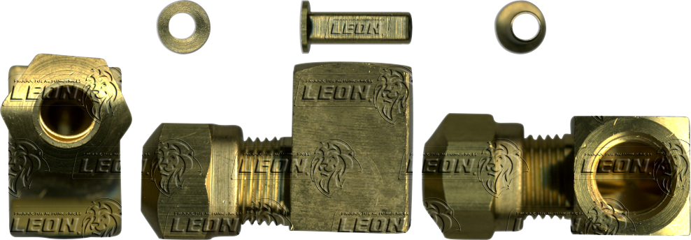 CONEXION FRENOS DE AIRE PARA TUBO DE NAILON CODO HEMBRA (4470F) ØE DE TUBO: 1/4 R. DE TUBO: 1/8