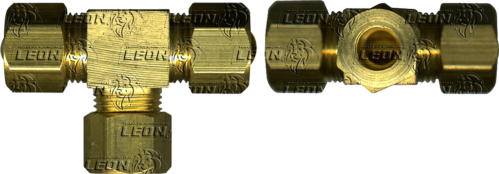 CONEXION COMPRESION TE UNION (64F) ØE DE TUBO: 3/8