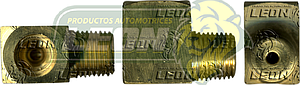 CONEXION DE COMPRESION PARA SISTEMA DE LUBRICACION INDUSTRIAL (TIPO2) TUERCA MACHO/BARRIL/TUBO CODO TERMINAL ØE DE TUBO: 1/8 R. DE TUBO: 1/8