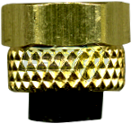 CONEXION PARA TUBERIA POLY-V TUERCA Y BARRIL DE PLASTICO ØE DE TUBO: 1/2 R. RECTA V-1: 3/8-24H (mínimo 50 pzas.)