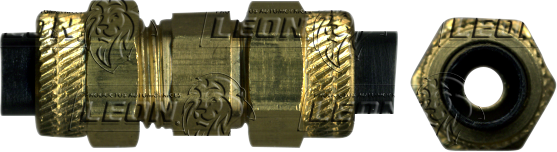 CONEXION PARA TUBERIA POLY-V UNION ØE DE TUBO: 3/8 R. RECTA V-1: 1/2-24H