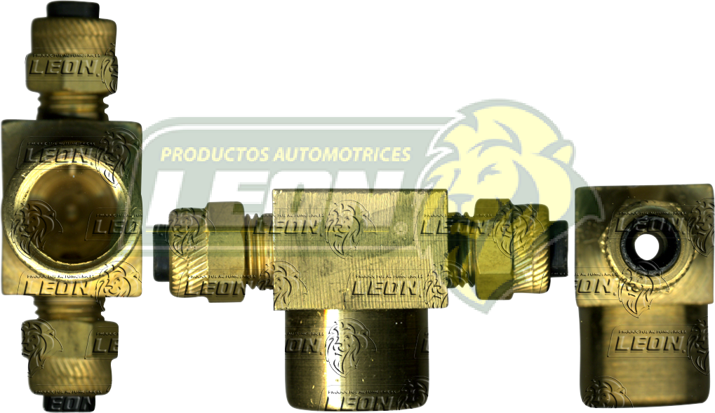 CONEXION PARA TUBERIA POLY-V TE HEMBRA AL CENTRO ØE DE TUBO: 1/4 R. RECTA V-1: 3/8-24H R. NPTF V-2: 1/4-18H