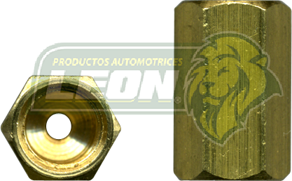 CONEXION UNION MILIMETRICA PARA TUBO DE FRENOS VW 3/16 o 5 mm R: 10x1.0 mm