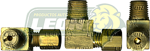 CONEXION COMPRESION CODO CHECK (73F) ØE DE TUBO: 1/8 R. DE TUBO: 1/8