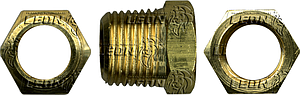 CONEXION ROSCA DE TUBO REDUCCION BUSHING (110B) R. MACHO: 3/4 R. HEMBRA: 1/4